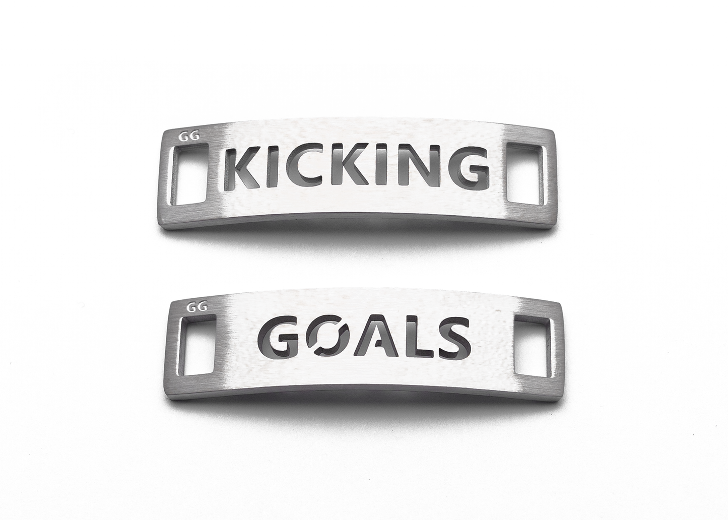 KICKING GOALS Inspirational Shoe Tag Set