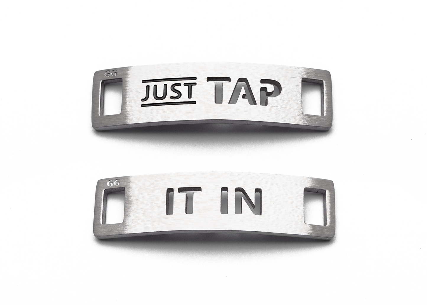 JUST TAP IT IN Inspirational Shoe Tag Set