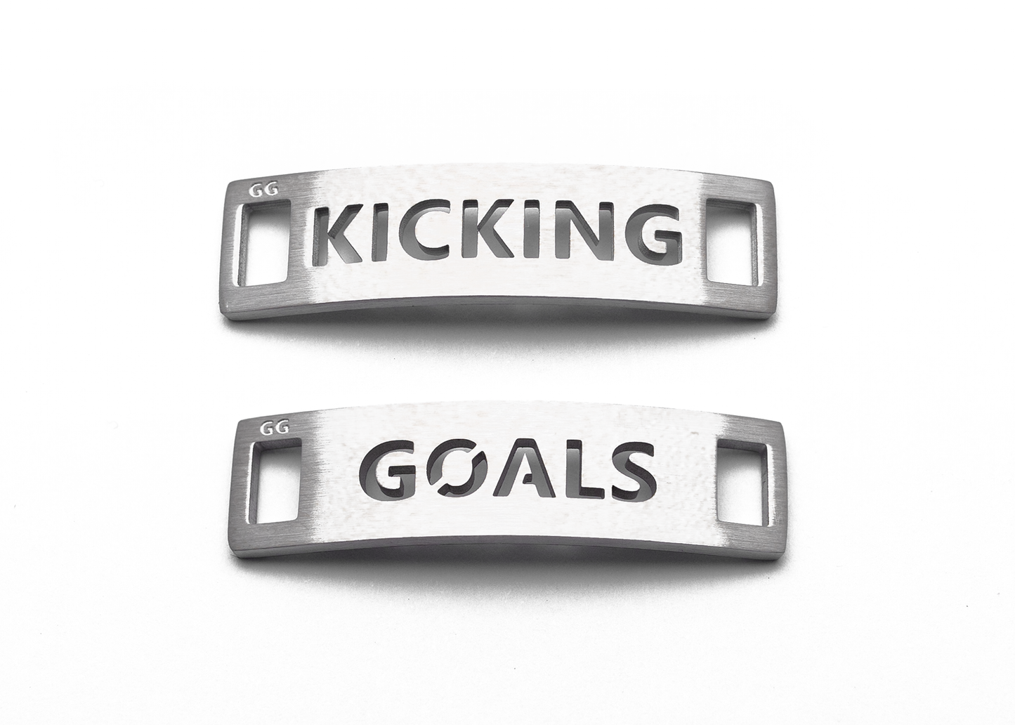 KICKING GOALS Inspirational Shoe Tag Set